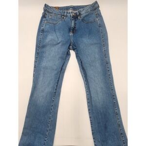Wrangler Aura Jeans Womens Size 10 Short / 30x31 Blue‎ Straight Leg Stretch